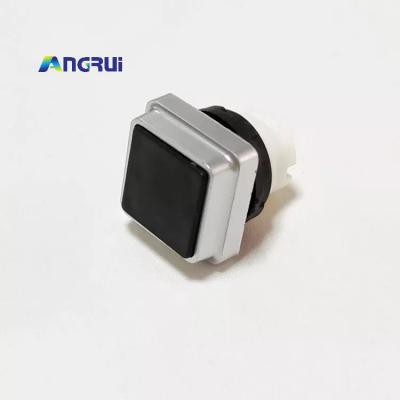 ANGRUI Cheap Price Spare Parts For Offset Printing Machine Flat Black Push Button Switch