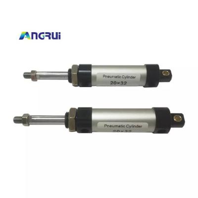 ANGRUI Printing Machine Spare Parts MAL 20-32 Mini Pneumatic Cylinder 16-20-25-32-40mm Bore 25-500mm Stroke Air Cylinder