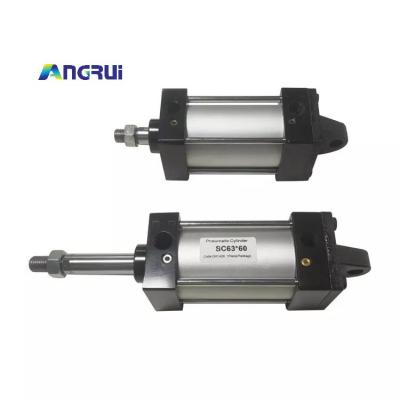 ANGRUI高品质Sc系列标准气缸Sc63-60小森印刷机配件可调行程63-60