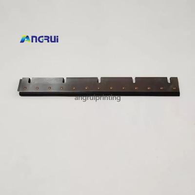 ANGRUI 5 U Shape holes 390x50*8mm Wash Up Blade For Offset Printing Machine