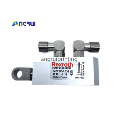 ANGRUI Suitable for Heidelberg printing press CX102 SM102 CD102 SM74 PM74 F4.334.036/03 Printing machine pneumatic cylinder F4.334.036