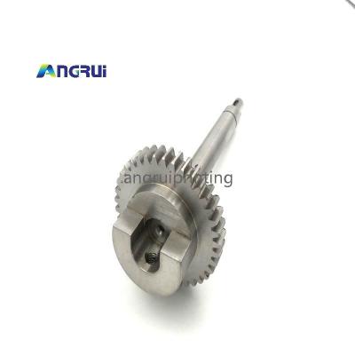 ANGRUI For Heidelberg press accessories SM74 PM74 water roller gear shaft M2.030.013 stainless steel gear shaft