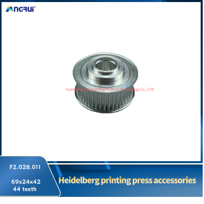 ANGRUI is suitable for Heidelberg printing machine pulley F2.028.011 69x24x42x44 teeth