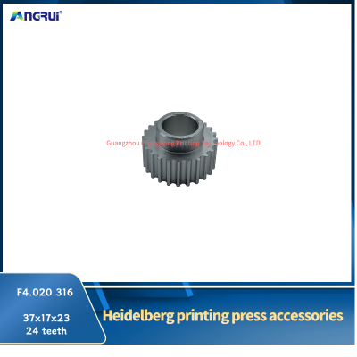 ANGRUI is suitable for Heidelberg printing machine pulley F4.020.316 37x17x23x24 teeth
